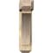 Ekena Millwork Thorton Craftsman Rough Sawn Bracket w/ Offset Brace, Douglas Fir, 6"W x 20"D x 24"H BKT0604X20X24THR04RDF - alternate 3